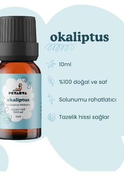 %100 Saf Uçucu Okaliptus Yağı Eucalyptus Globulus - 10ml modelleri