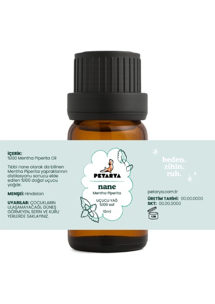 %100 Saf Uçucu Nane Yağı Mentha Piperita - 10ml fiyatları