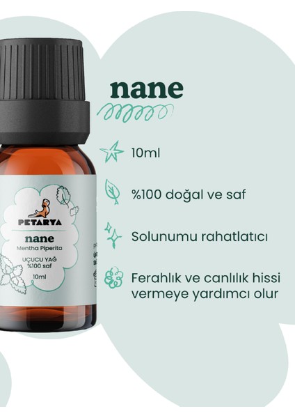 %100 Saf Uçucu Nane Yağı Mentha Piperita - 10ml modelleri