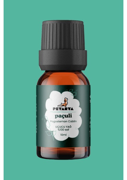 %100 Saf Uçucu Paçuli Yağı Pogostemon Cablin - 10ML