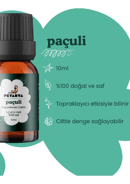 %100 Saf Uçucu Paçuli Yağı Pogostemon Cablin - 10ML modelleri