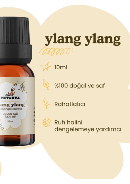 %100 Saf Uçucu Ylang Ylang Yağı Cananga Odorata - 10ml modelleri