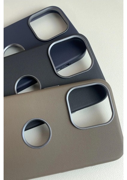 CPT90 iPhone 15 Pro Oriji Kapak - Lacivert modelleri