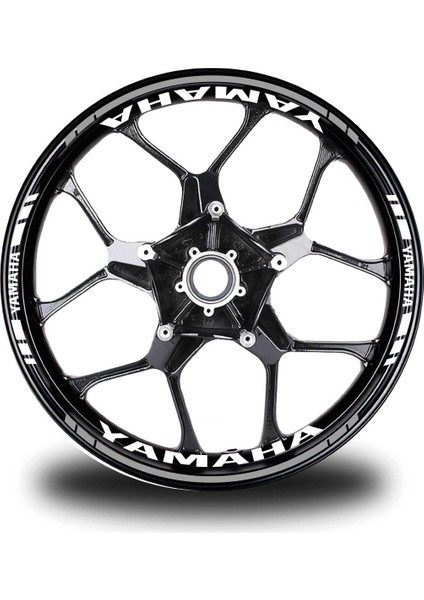 Turuncu Yamaha mt 10 Sp Takım Jant Sticker Etiket