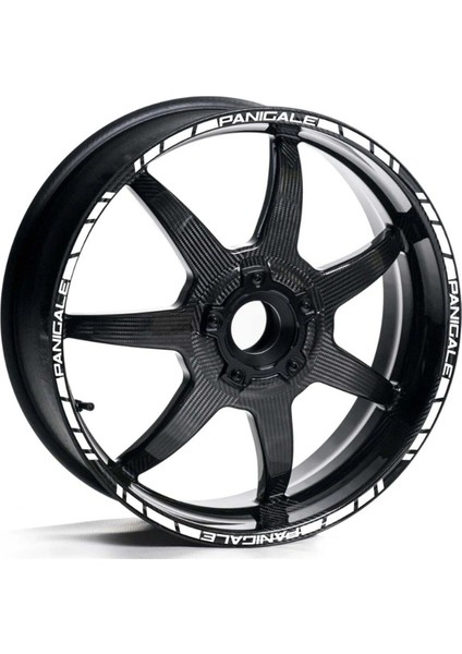 Ducati Panigale Renkli Jant Sticker Etiket Modeli.