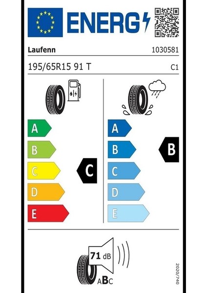 195/65 R 15 Tl 91T G Fit Eq+ LK41 Laufenn fiyatları