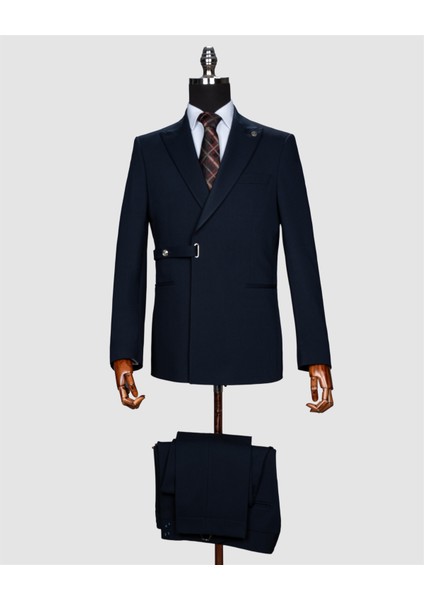 SSA.2774 Metal Düğme Kruvaze Takım