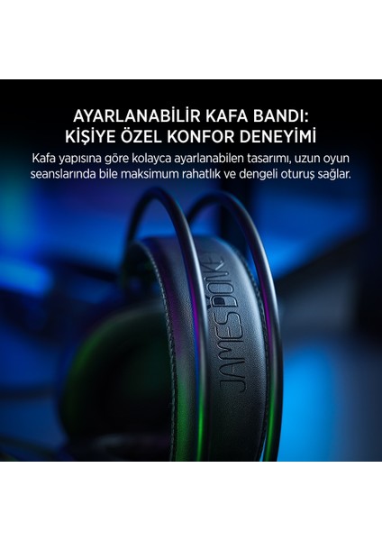 713 Rainbow 7.1 Siyah Gaming Kulaklık modelleri