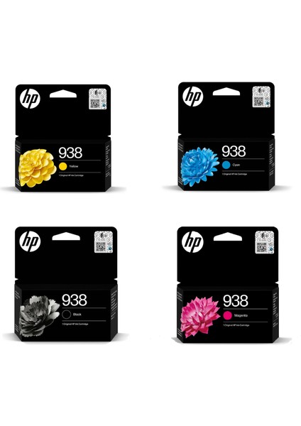 Orijinal 938 4 Renk Kartuş Seti fiyatları