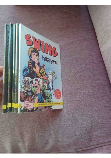 Renklı Swing 1-5 Tam Takım Yenı Kondisyonda Her Cılt 130 Sayfa Renklı Hozcomiks