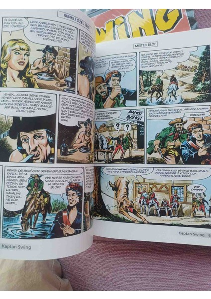 Renklı Swing 1-5 Tam Takım Yenı Kondisyonda Her Cılt 130 Sayfa Renklı Hozcomiks fırsatları