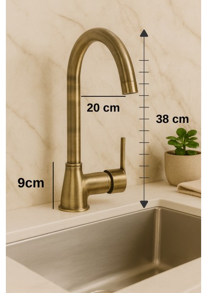 Eskitme Lüks Aç-Kapa Kuğu Eviye Bataryası Musluk fiyatları