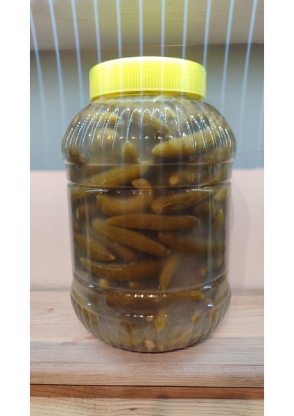 AGAH TURŞUCULUK Çubuk Salatalık Turşusu 0 Numara 3 kg