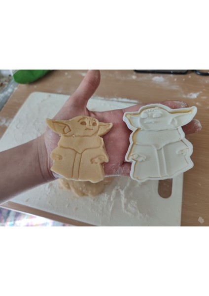 Yeni Bebek Yoda Kurabiye Kesici, Kurabiye Kalıbı T4063258 fiyatları