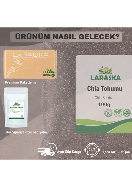 Chia Tohumu Chia Seeds 100 gr indirimleri