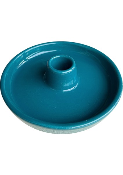 Göl Mavisi Püskürtme Palo Santo Tutucu Sarma Tütsülük