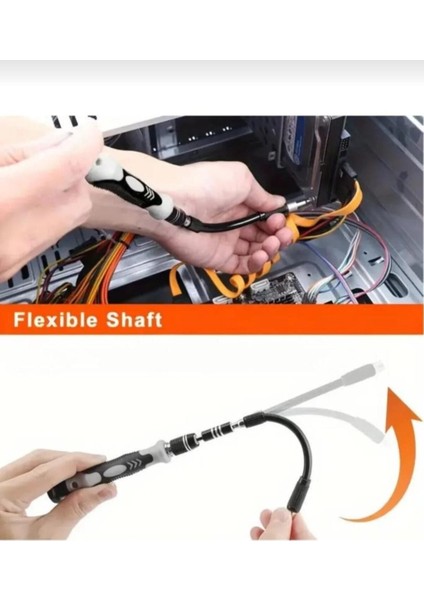 115 Parça Bilgisayar Gözlük Saat Telefon Tamir Tornavida Seti Kutulu