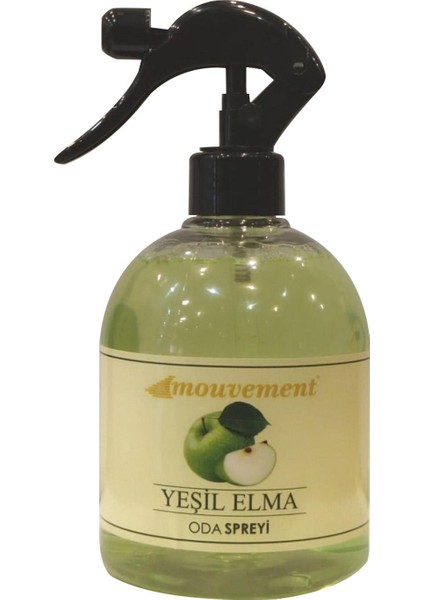500 ml Yeşil Elma Kokulu Oda Spreyi Ile Dinamik Bir Hava