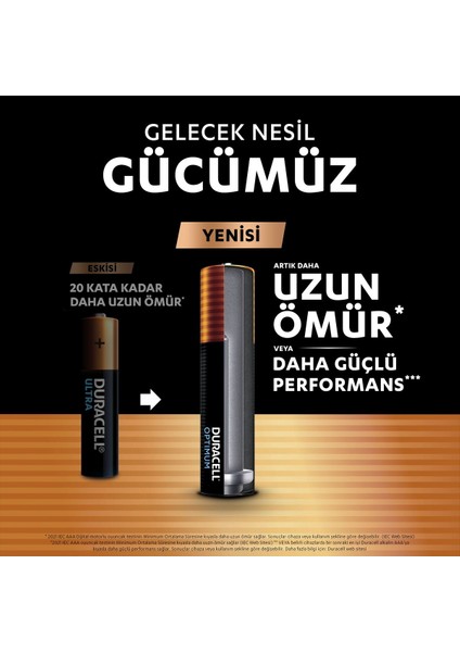 Optimum Aa Alkalin Kalem Pil 4’lü Paket + Aa Alkalin Kalem Pil 10'lu Paket fiyatları