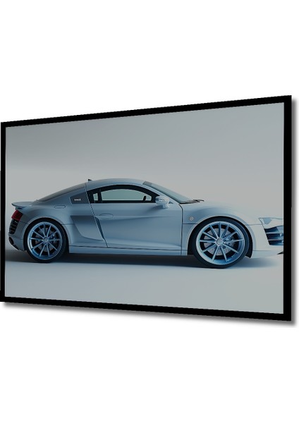 Çerçeve Görünümlü Audi R8 Rüya Arabası Dekoratif Ahşap Ev/işyeri/ofis Kare Tablo fiyatları