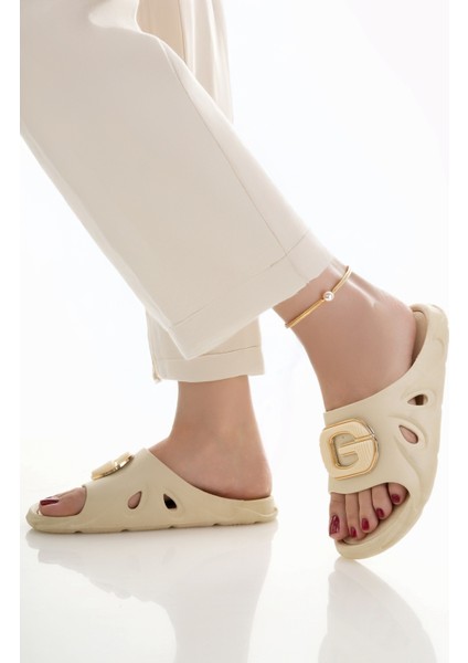 Kadın Terlik Kaydırmaz Su Geçirmez Şık Ev Dışarı Plaj Yazlık Günlük Terlik modelleri