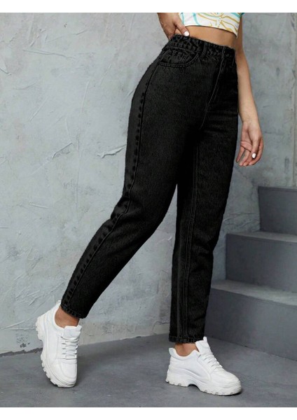 Kadın Boyfriend Denim Jean Pantolon fırsatları