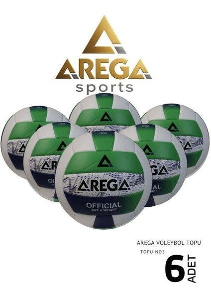 6 Adet Arega Voleybol Antrenman Topu TVB-40251 002