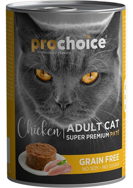 Prochoice Adult Tavuklu Yetişkin Kedi Konservesi 400GR