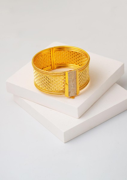 Sepet Hasır Kadın Kelepçe Altın Bilezik fırsatları