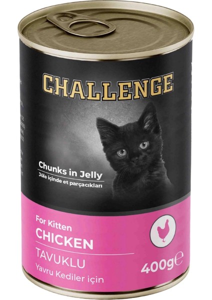 Tavuklu Yavru Kedi Konservesi 400 gr
