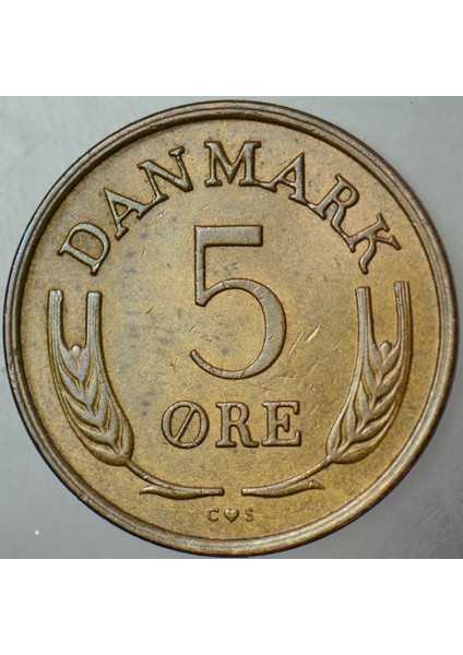 Danimarka 5 Öre 1971 Kral 9. Frederik Dönemi. fiyatları