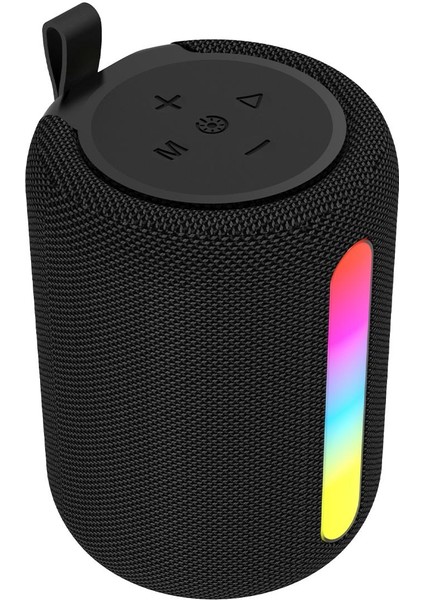 PBS228 Işıklı Taşınabilir Kablosuz Bluetooth Speaker Hoparlör 1200 Mah Siyah fiyatları