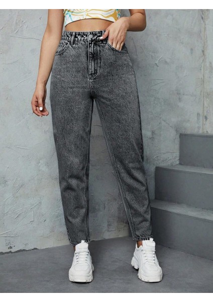 Kadın Boyfriend Denim Jean Pantolon modelleri