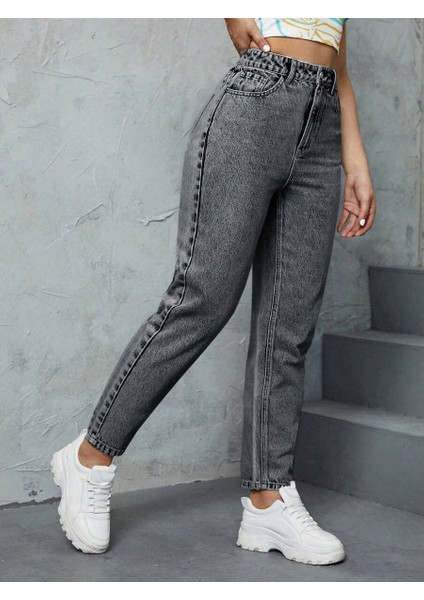 Kadın Boyfriend Denim Jean Pantolon fırsatları