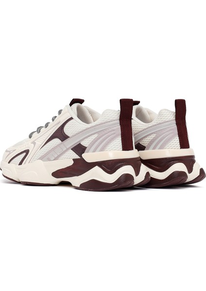 Kadın Bordo Bağcıklı Kalın Tabanlı Sneaker 25AFD431114 indirimleri