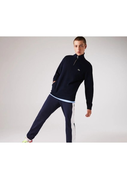 Yarım Fermuar Erkek Sweatshirt