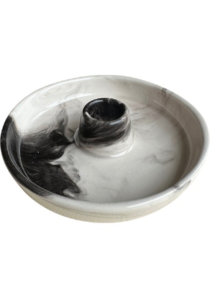 Siyah-Mermer Palo Santo Tutucu Sarma Tütsülük