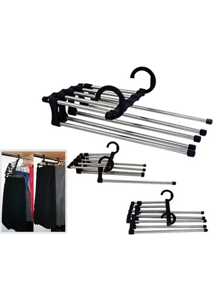 Magic Hanger 5in1 Pantolon Askısı (4887)