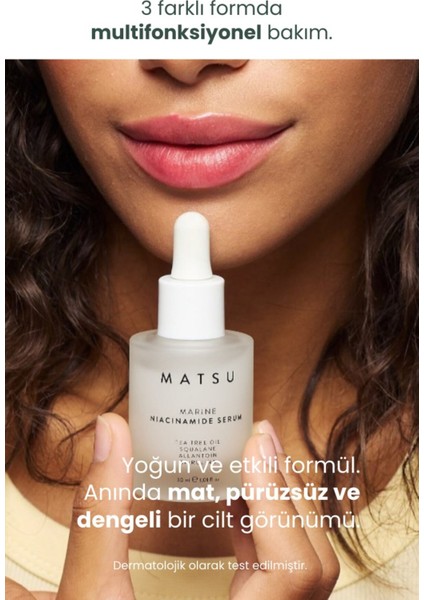 Tamamlayıcı Üçlü Niacinamide, C Vitamini, Hyaluronik Asit Cilt Serum Seti fırsatları