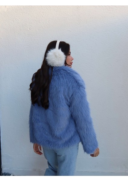 Şal Yaka Çıtçıtlı Suni Kürk indirimleri