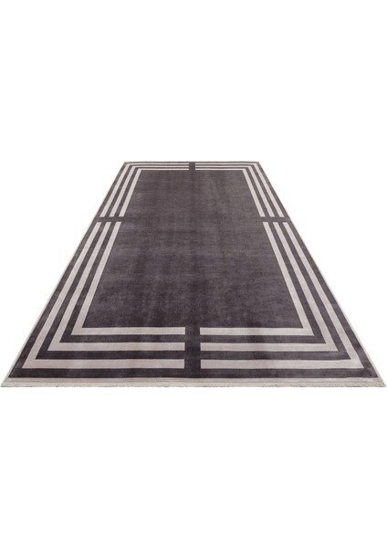 Lugano LUG 06 Antrasit Gri - Viskon Halı | Sık Dokuma Salon Halısı fiyatları