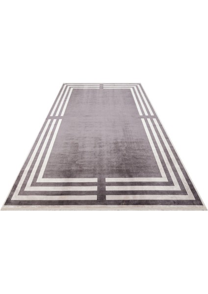 Lugano LUG 06 Antrasit Gri - Viskon Halı | Sık Dokuma Salon Halısı modelleri