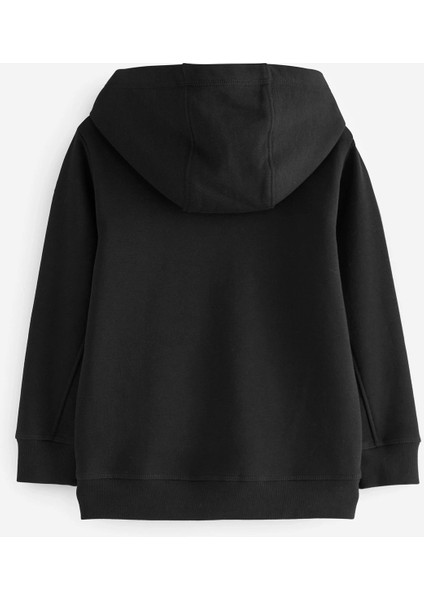 Erkek Çocuk Basic Düz Kapüşonlu Fermuarlı Sweatshirt modelleri