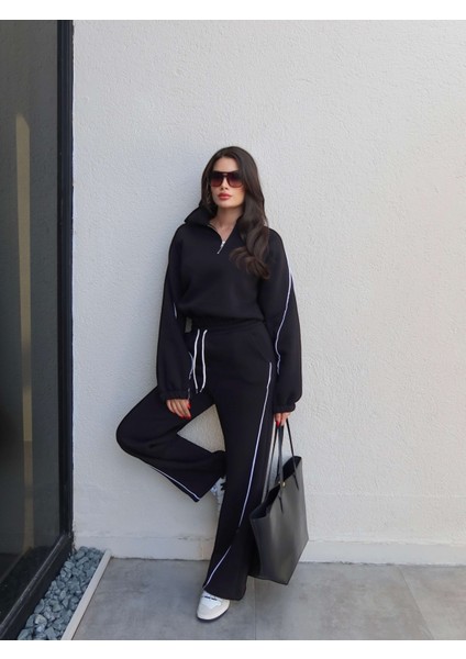 Şardonlu Yarım Fermuar Biyeli Takım fiyatları