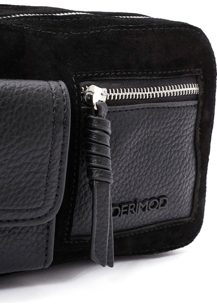 Kadın Siyah Uzun Askılı Çapraz Çanta 25WBD246514