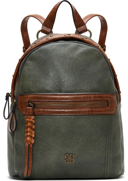 Kadın Haki Casual Sırt Çantası 25WBD2493FT