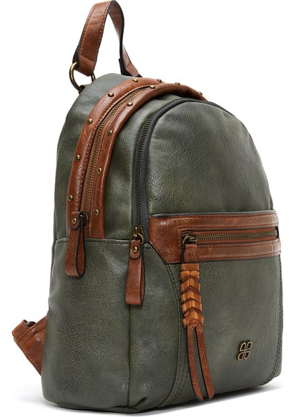 Kadın Haki Casual Sırt Çantası 25WBD2493FT fırsatları