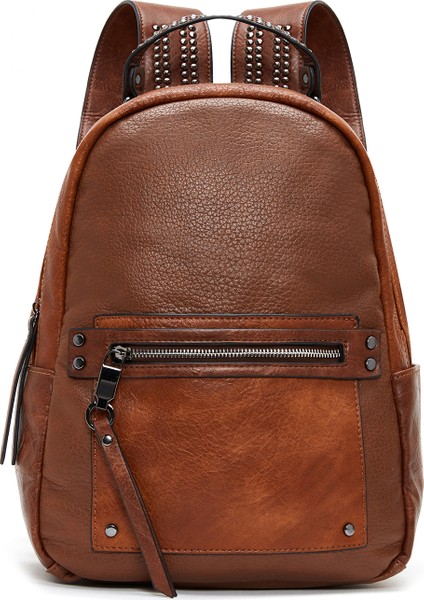 Kadın Taba Metal Detaylı Sırt Çantası 25WBD249818