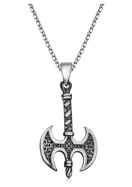 Balta 925 Ayar Gümüş Erkek Kolye