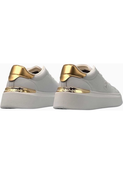 Estefania Altın Detaylı Platform Tabanlı Kadın Sneaker modelleri